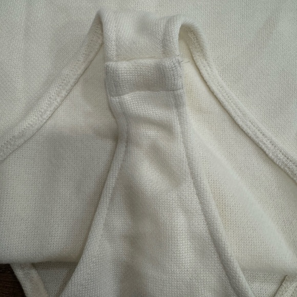 Zara Ivory Button-Up Top - Picture 5 of 7